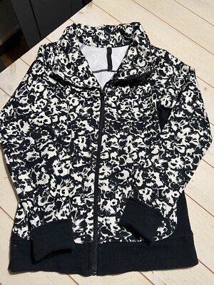 Lululemon Cozy Cuddle Up Fleur Jacket Full Zip Size 4