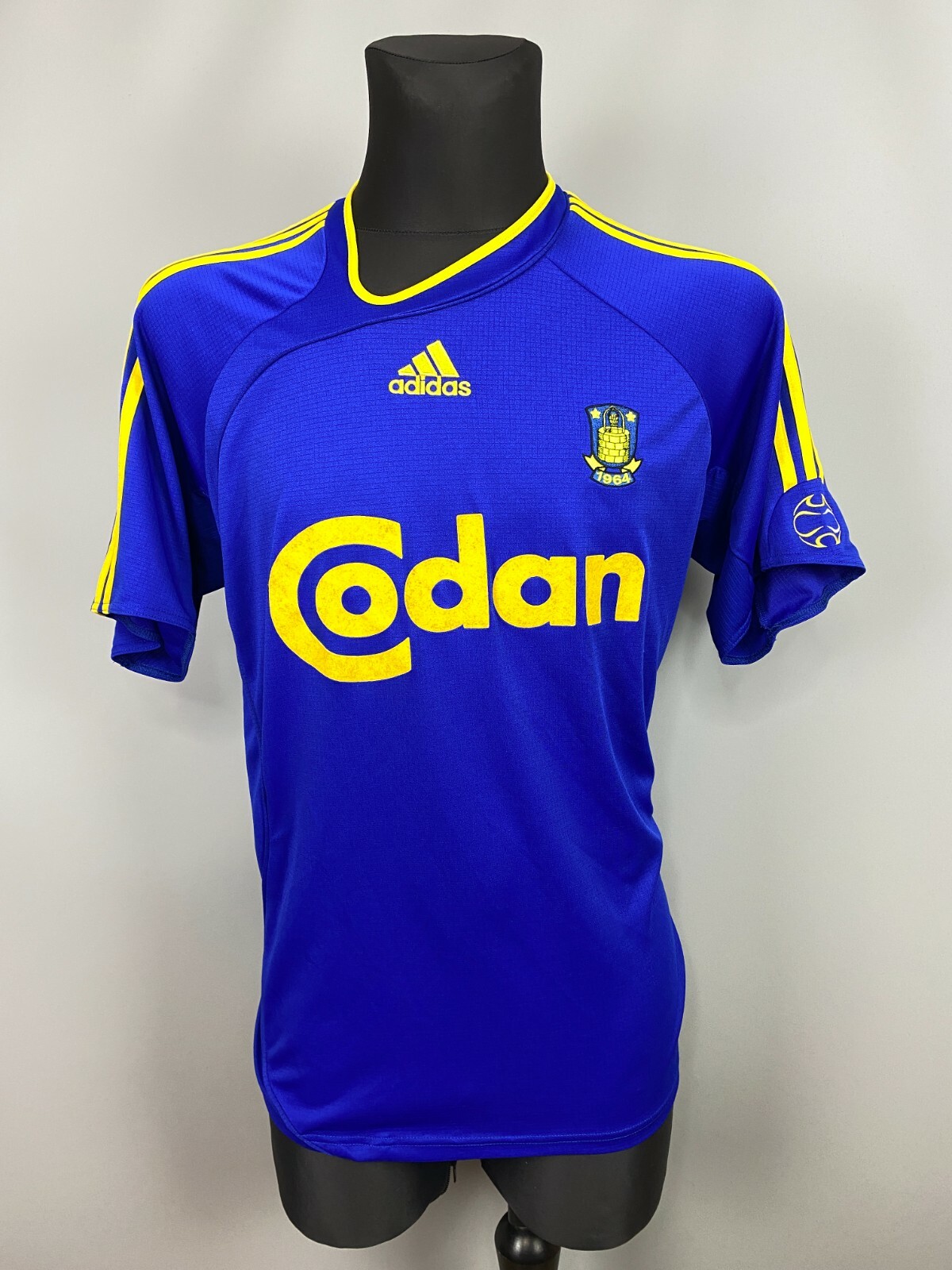 BRONDBY 2006 2008 AWAY SHIRT FOOTBALL SOCCER ADIDAS 061007 BRONDBY 2006 2008 AWAY SHIRT FOOTBALL SOCCER ADIDAS 061007