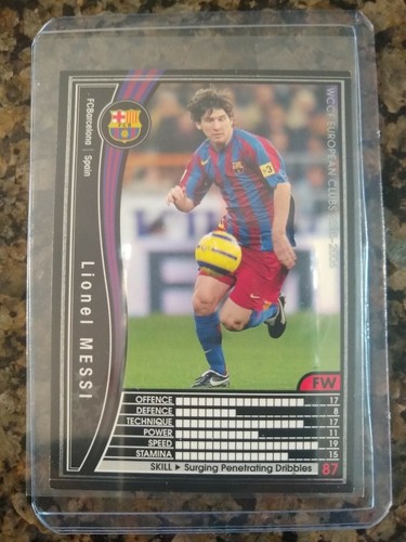 LIONEL MESSI WCCF PANINI 2005-06 *Rare* NM-MT BARCELONA | eBay LIONEL MESSI WCCF PANINI 2005-06 *Rare* NM-MT BARCELONA | eBay