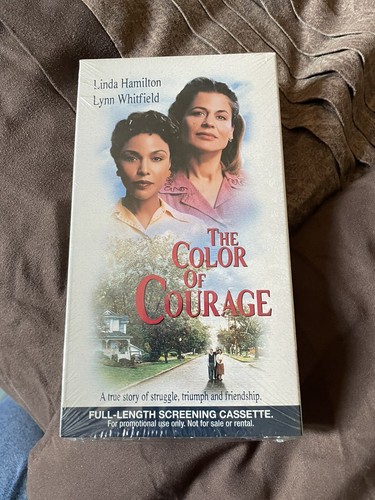 The Color of Courage SEALED VHS Screener Linda Hamilton