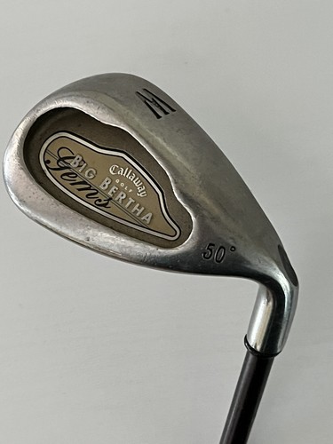 CALLAWAY BIG BERTHA GEMS P-WEDGE 50* LADIES CALLAWAY GEMS CALLAWAY BIG BERTHA GEMS P-WEDGE 50* LADIES CALLAWAY GEMS