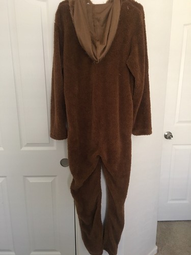 Men's Star Wars Chewbacca Novelty Union Suit Size Medium