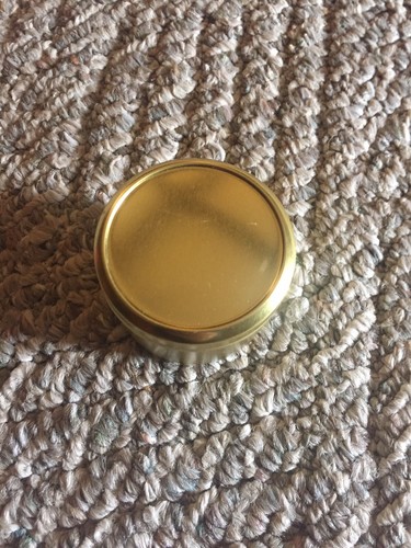 4 Oz Gold Metal Tins With Lids Lot Of 24 Candles Spices, Jewelry