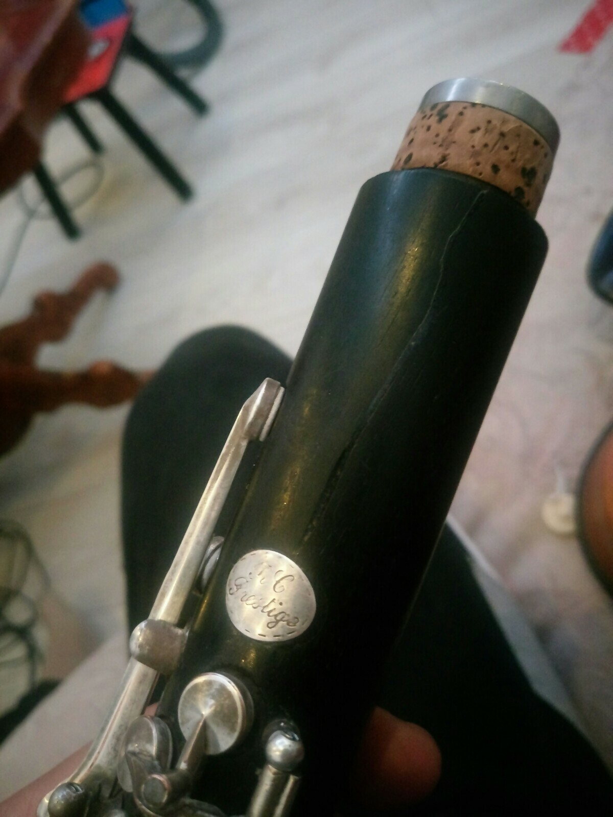 Klarinet in a-(La),Buffet crampon in Parise, Prestige - RC