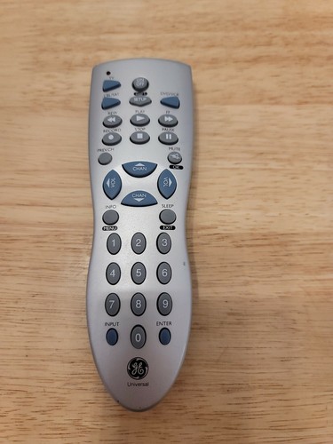Ge Jc012 Tv Vcr Dvd Cbl Sat Universal Rc24912-b General Electric
