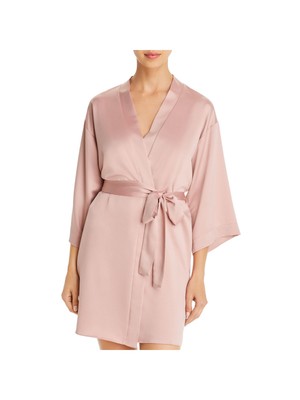 

FLORA Intimates Розовый халат с рукавами 3/4