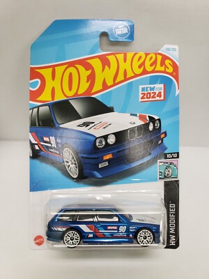 New For 2024 Hot Wheels BMW M3 Wagon MOTUL #138 HW Modified Blue