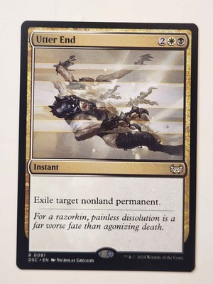 Utter End (NM Non-Foil) DSC Rare MTG