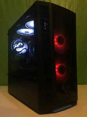 Ryzen 5 DRAGON GAMING PC: 32GB RAM 3.25TB 5G-WiFi BlueTooth AMD Desktop Computer