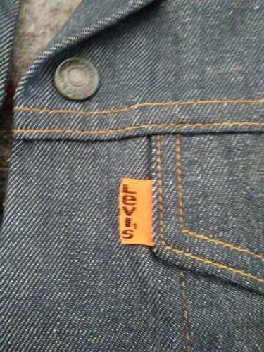 LEVI'S 1960s Vintage Button Up Lined Jacket Boys Size 20 Beautiful! RARE!!!