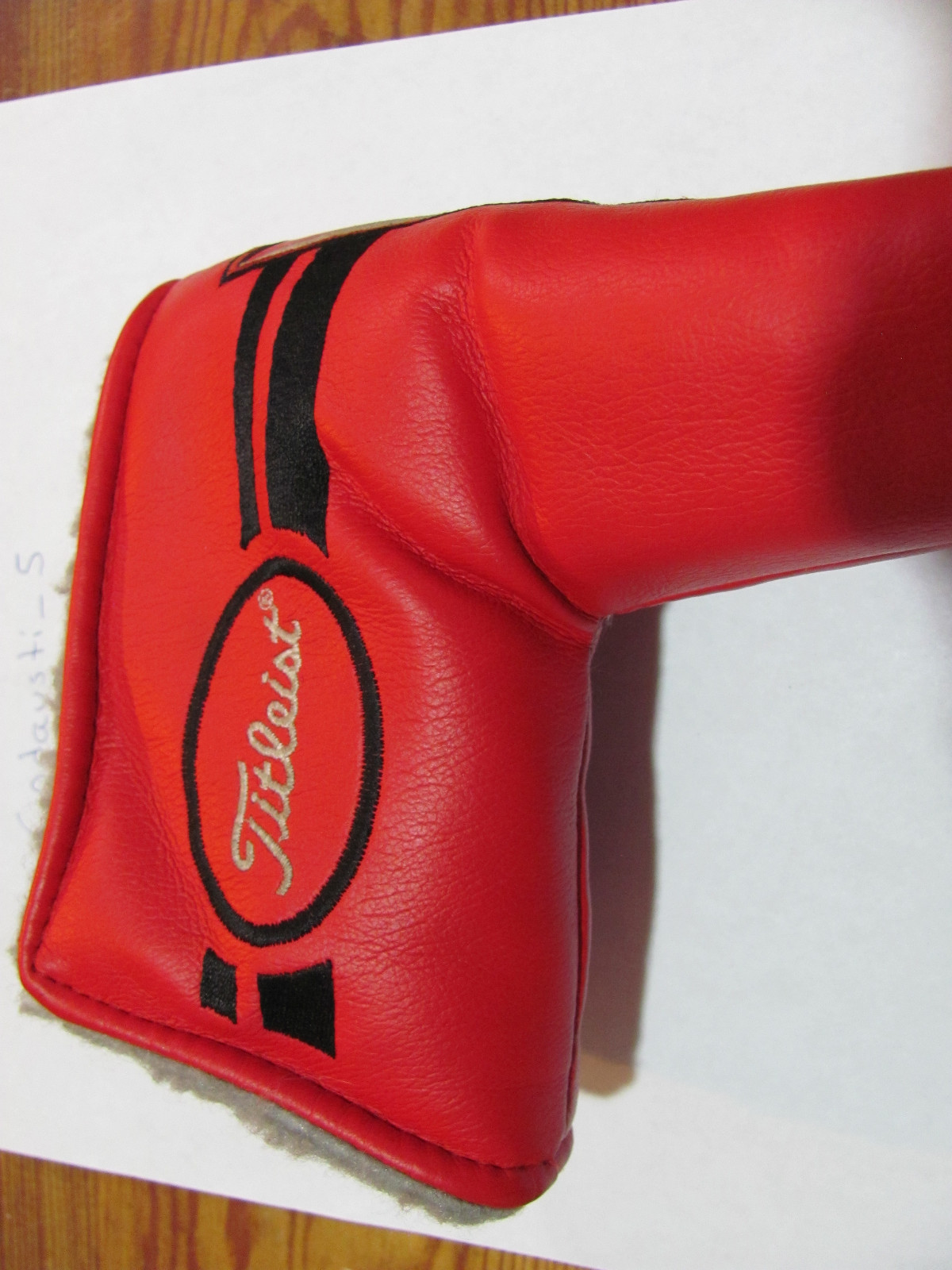 Titleist Scotty Cameron Milled Putters Headcover Red