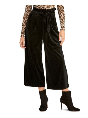 

RACHEL RACHEL ROY Женские черные широкие брюки, Черный, RMFB027670EE