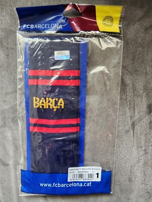 FC Barcelona Official Socks Medias Calcetines - Made in Spain - FCB Barca T1