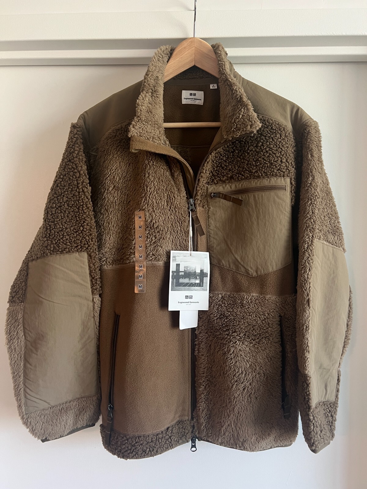 ジャケット・アウター UNIQLO ENGINEERED GARMENTS Uniqlo x Engineered Garments Fleece Combination Jacket SIZE