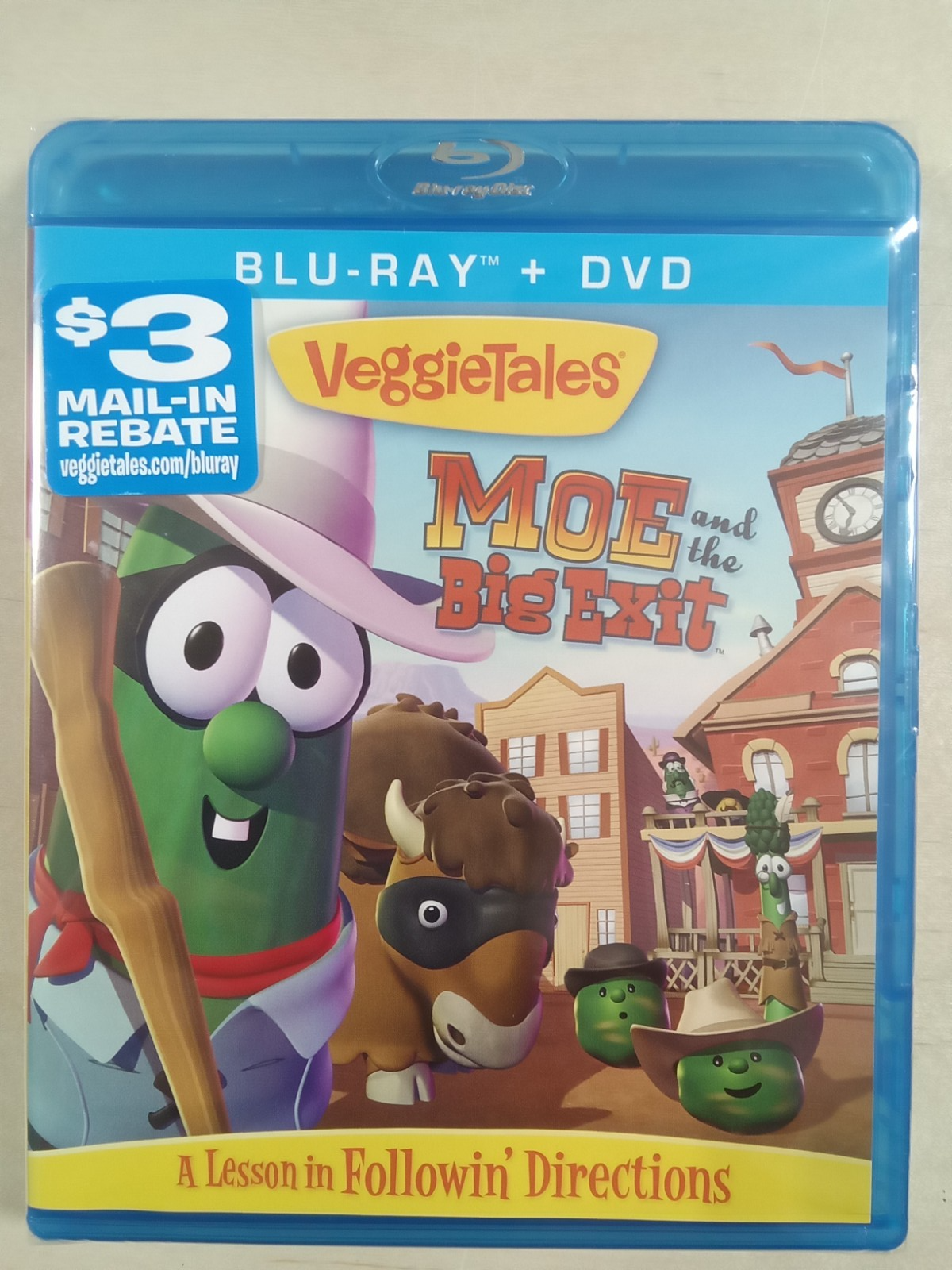 VeggieTales - Moe and the Big Exit (Blu-ray + DVD Disc, 2012