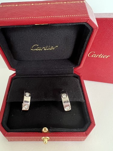 洗練ジュエリー【Cartier】Cartier d'Amour earrings WG Cartier d'Amour Earrings​