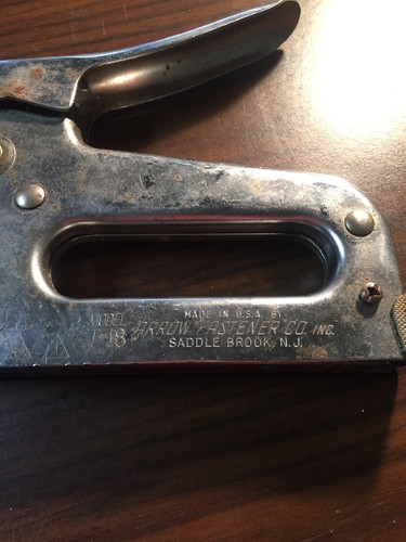 Vintage Arrow Fastener Co. Stapler Model T-18