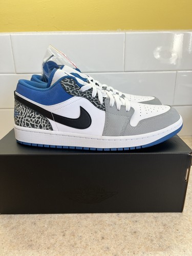 the air jordan 1 low dons elephant print on a dior style colorway