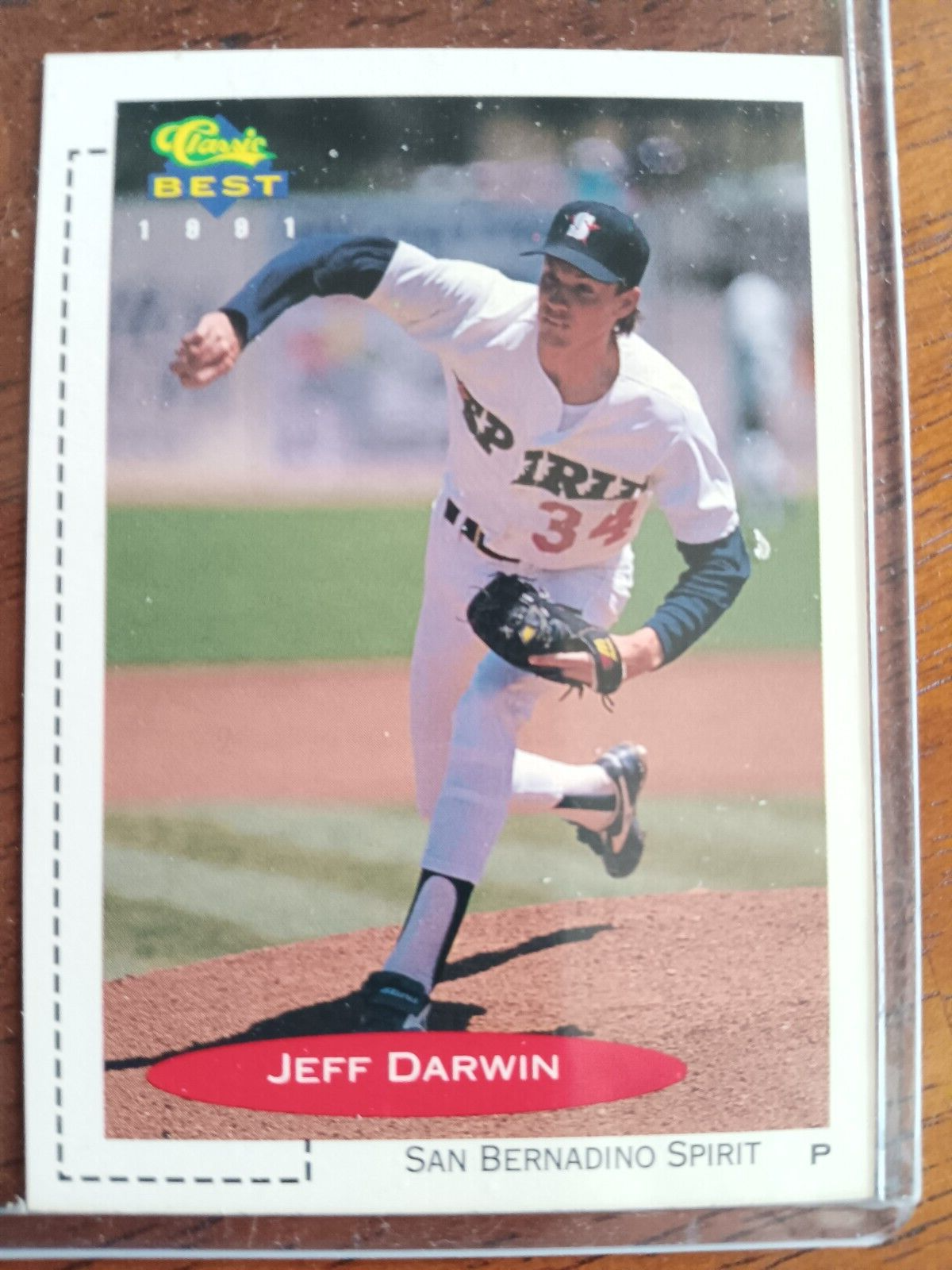 その他 baseball card JEFF DARWIN MARINERS 1991 CLASSIC BEST BASEBALL CARD #51 | eBay