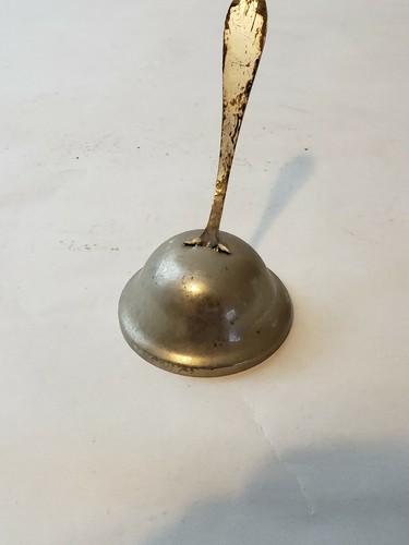 Vintage Boston Old Ironsides Souvenir Bell Silver 3 3/4