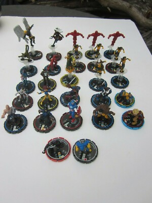2003 WIZKIDS Marvel Characters Miniatures lots of 27