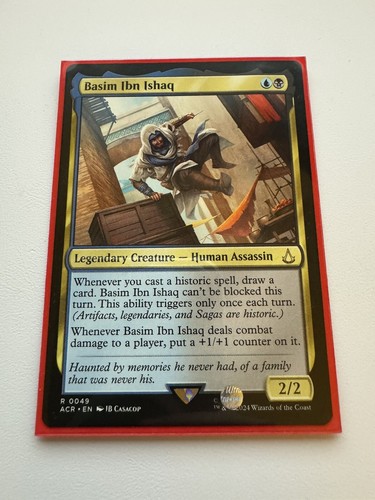 MTG  バシム・イブン・イスハーク　Basim Ibn Ishaq Basim Ibn Ishaq | Assassin's Creed | Star City Games