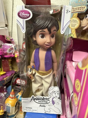 Disney Store Aladdin Animator Baby Doll - 16'' 2015 New Box Has A Bit Of Damage