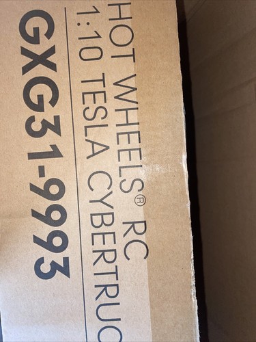HOT WHEELS RC 1:10 TESLA CYBERTRUCK Factory Sealed GXG31-9993 Brand New Sealed