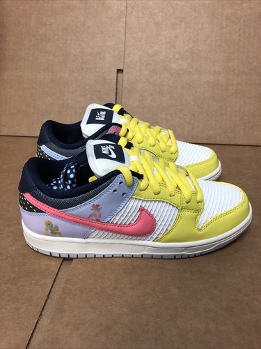 S*）様 Nike SB Dunk Low \"Varsity Blue Pink 10 US - NIKE SB DUNK LOW VARSITY BLUE PINK ICE 2009 – curatedvan