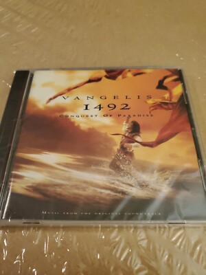 1492 Conquest Of Paradise Sountrack CD New Never Opened Vangelis 1992 HTF Rare