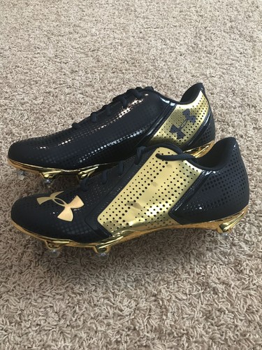 Notre Dame Irish Football Under Armour Team Issued 2014 Cleats New Size 11 ND