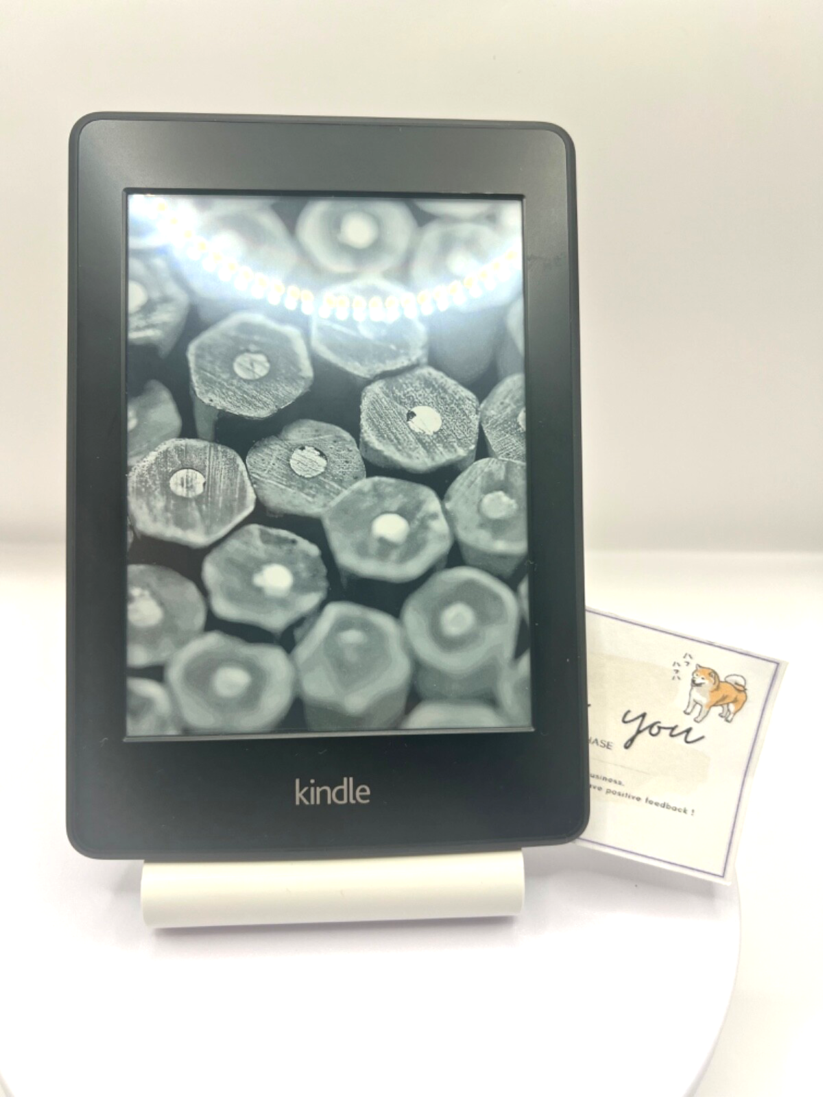 Kindle Paperwhite Wi-Fiモデル　第6世代　液晶フィルム付き 美品】Kindle Paperwhite 第6世代 Wi-Fiモデル カバー付き フィルム