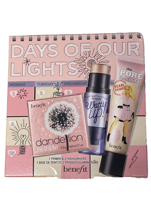 Benefit Days of our Lights w/Dandelion Twinkle, Watt's up & Porefessional Primer