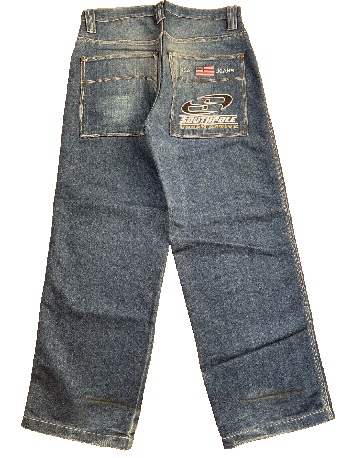 Southpole jeans, vintage baggy pants, 90s hip hop, 1990s