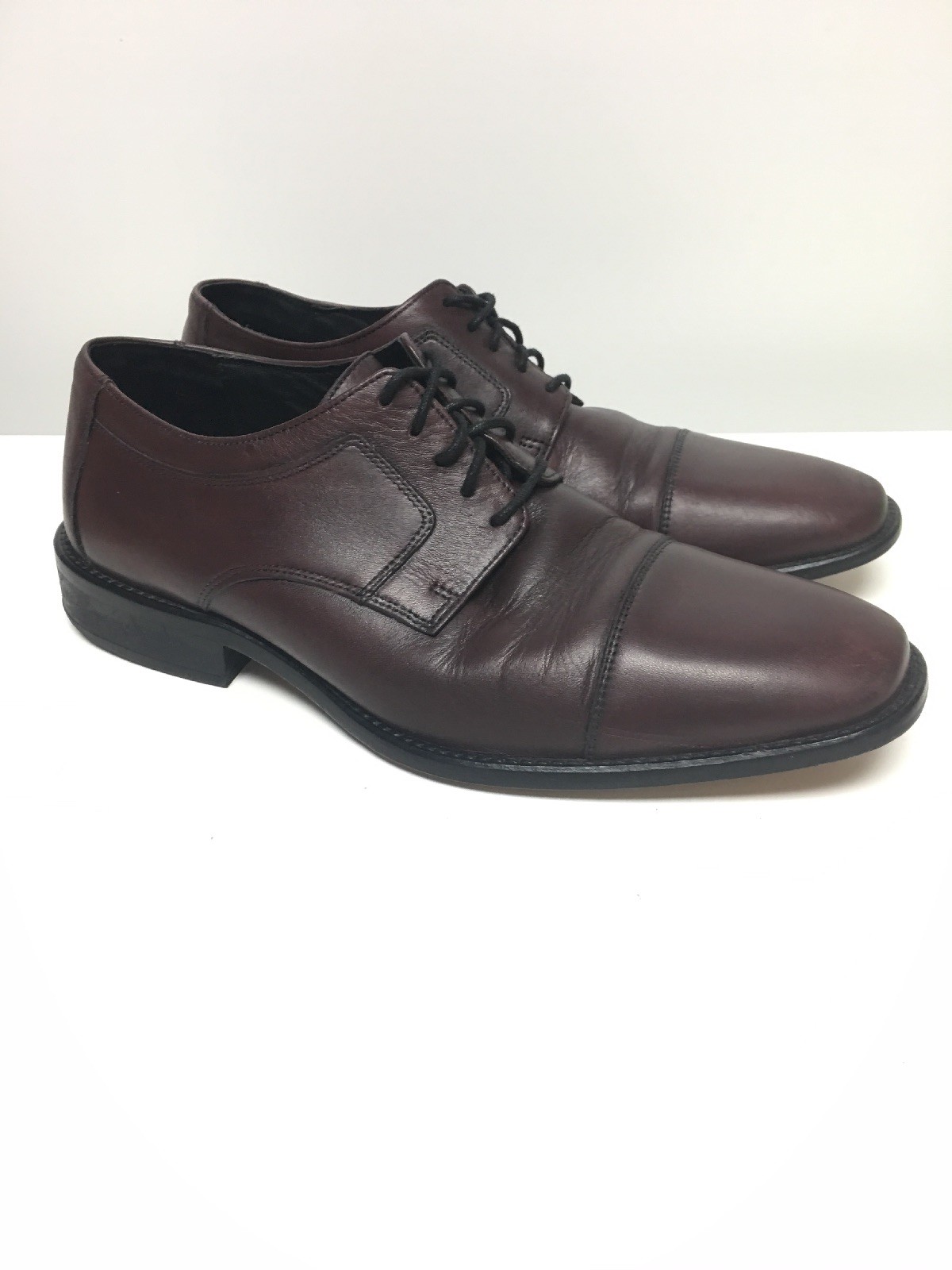 J. Murphy by Johnston & Murphy 59-11703 Cap-Toe Burgundy