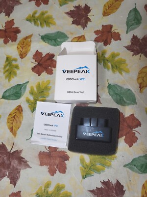 Veepeak Mini WiFi OBD2 Scanner for iOS and Android, Car OBD II Check Engine L...
