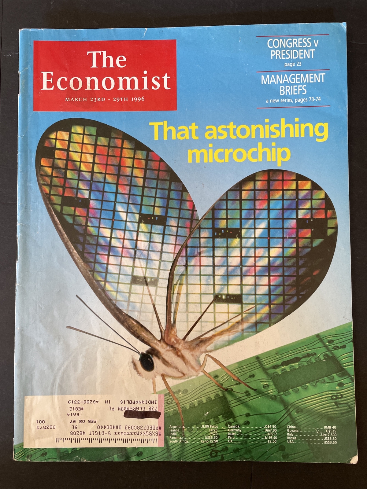 The Economist 1996年8月号 The Economist 1996年8月号