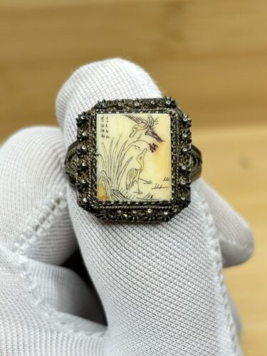 .925 Sterling Silver Japanese Handmade Ring Vintage 11sz 4.6g | eBay .925 Sterling Silver Japanese Handmade Ring Vintage 11sz 4.6g | eBay