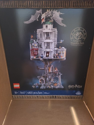Lego 76417 Harry Potter Gringott's Wizarding Bank New Sealed