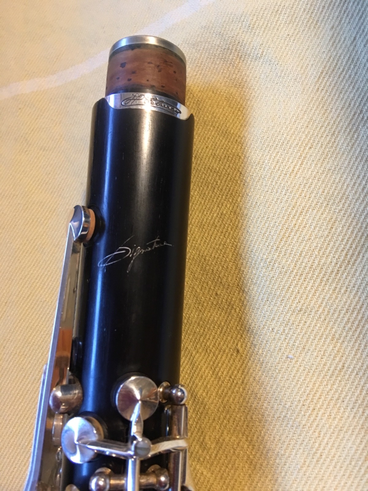 Selmer Paris Signature Clarinet in A with 2 Backun Barrels Beautiful Double Case