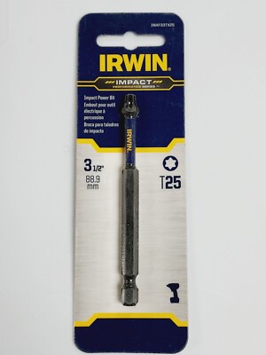 Irwin 3-1/2'' , T25 Impact Power Bit IWAF33TX25