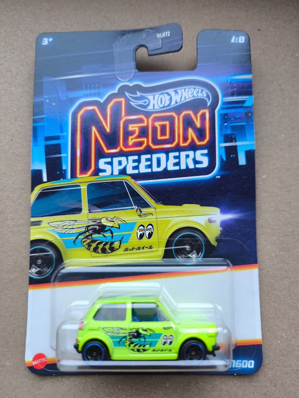 Hot Wheels HW 2024 NEON SPEEDERS HLH72 CUSTOM 70 HONDA N600