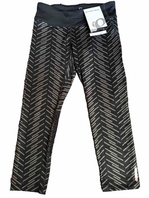 Pearl Izumi PI Women s  Flash 3/4 Tight Print Capri Leggings Size M