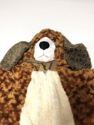 Childs FUR Kids Boy Girl SMALL Beagle Dog Hooded Costume Halloween