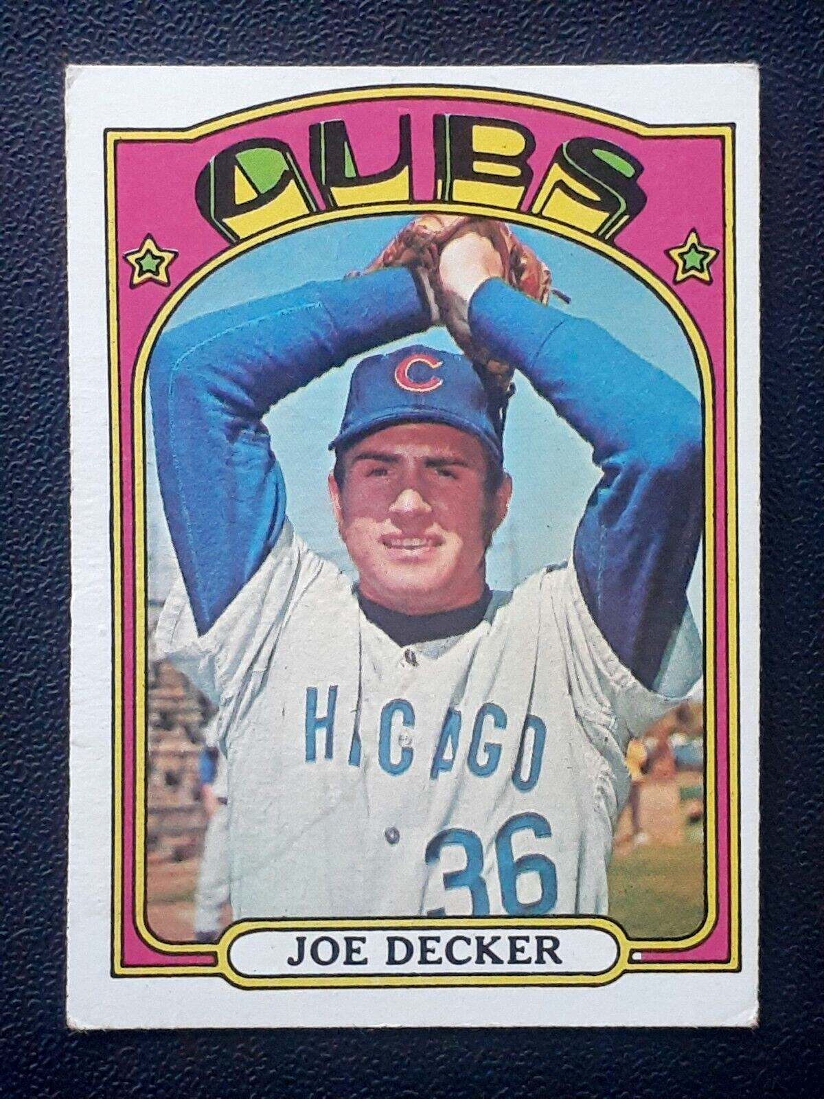 ダブルデッカー JOE DECKER 1972 TOPPS 72 NO 612 VGEX+ 62366 | eBay