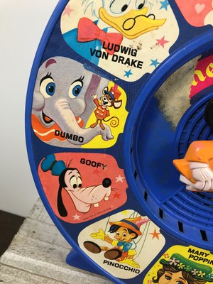 Vtg 1964 Mattel Disneyland See 'N Say Disney Toy bambi mary poppins peter pan