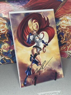 Daughters Of Eden #1 Power Girl Variant Exclusive Signed By Jamie Tyndall