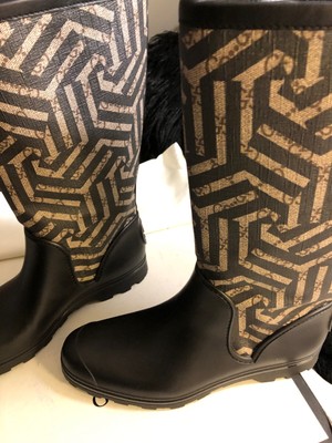 gucci prato rain boots