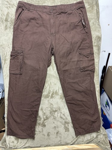 Vintage Knockout Jeans Men's 48x34 Brown Denim Hip Hop Baggy
