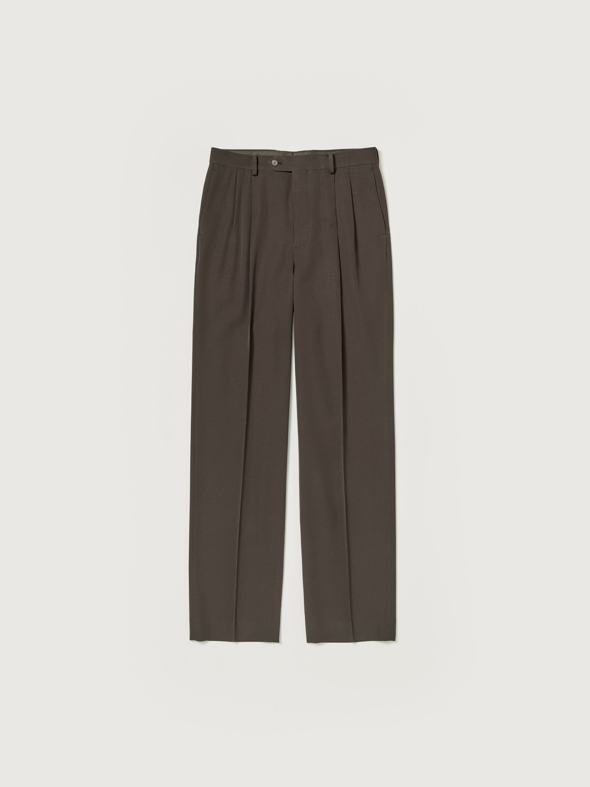 スーツ AURALEE Wool Max Two-Tuck Slacks 25ss Auralee Light Wool Max Gabardine Two-Tuck Slacks in Khaki